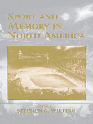 cover image of Sport and Memory in North America